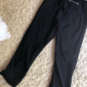 Mesh Panel Workout Pants